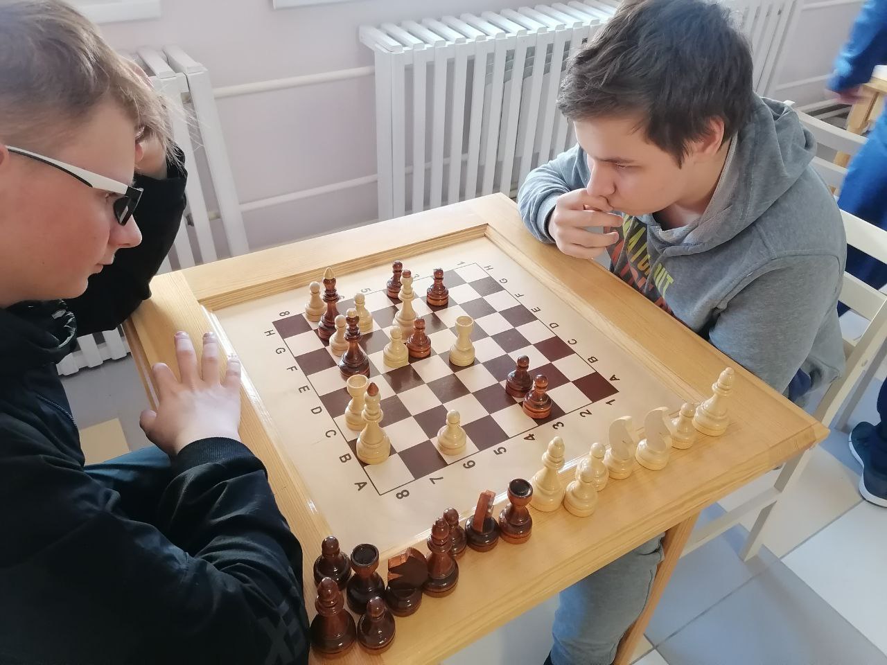 «Дружественный турнир по шахматам» среди обучающихся 10-х классов..