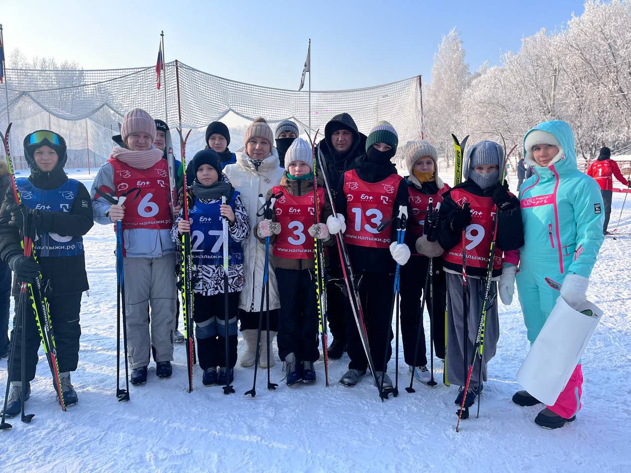 «Президентские спортивные игры». Городские соревнования по лыжным гонкам..
