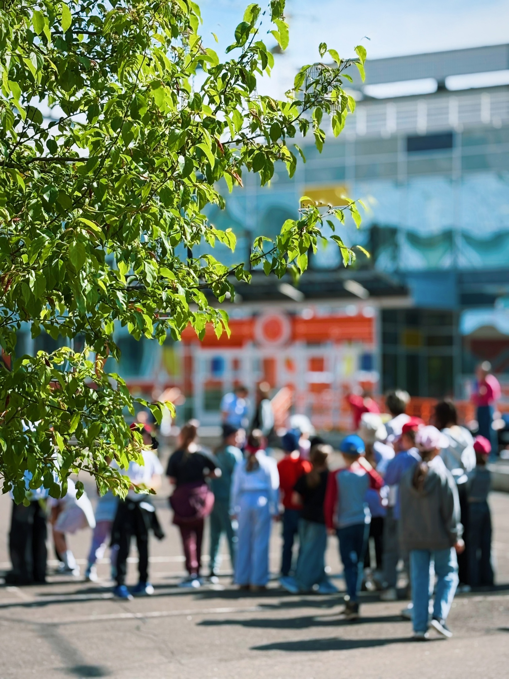 Открытие пришкольного летнего лагеря с дневным пребыванием «Улыбка» в любимой школе МАОУ СШ№156| г. Красноярск.