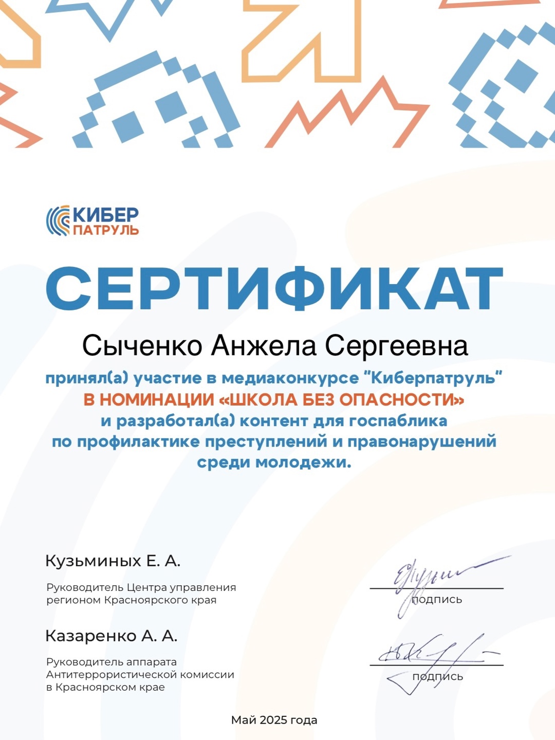 Киберпатруль.