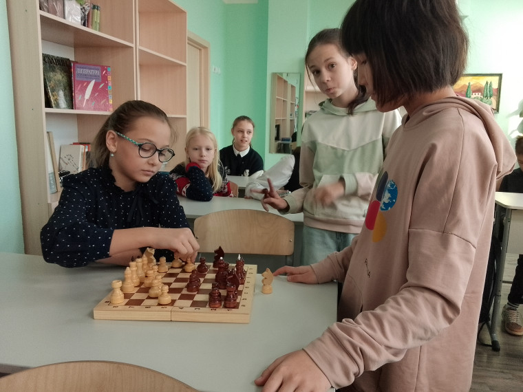Турнир по шахматам среди обучающихся 5-7классов.