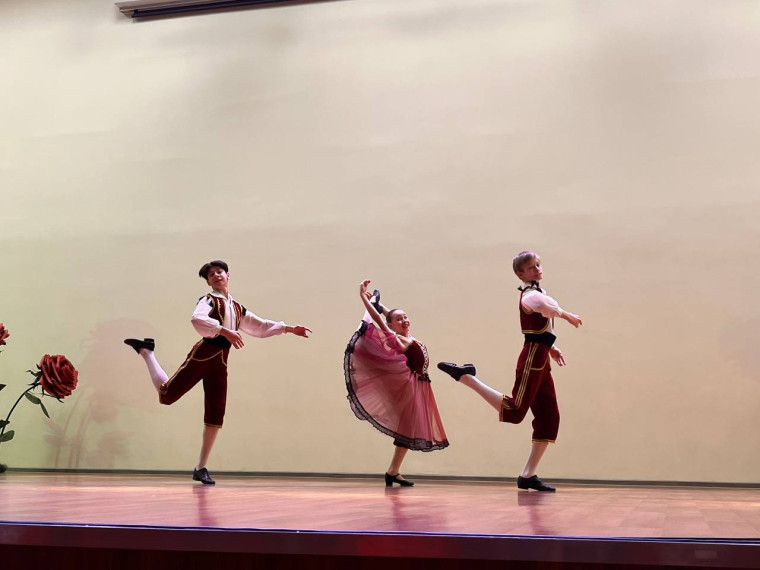 У нас в гостях юные артисты  Красноярского хореографического колледжа.